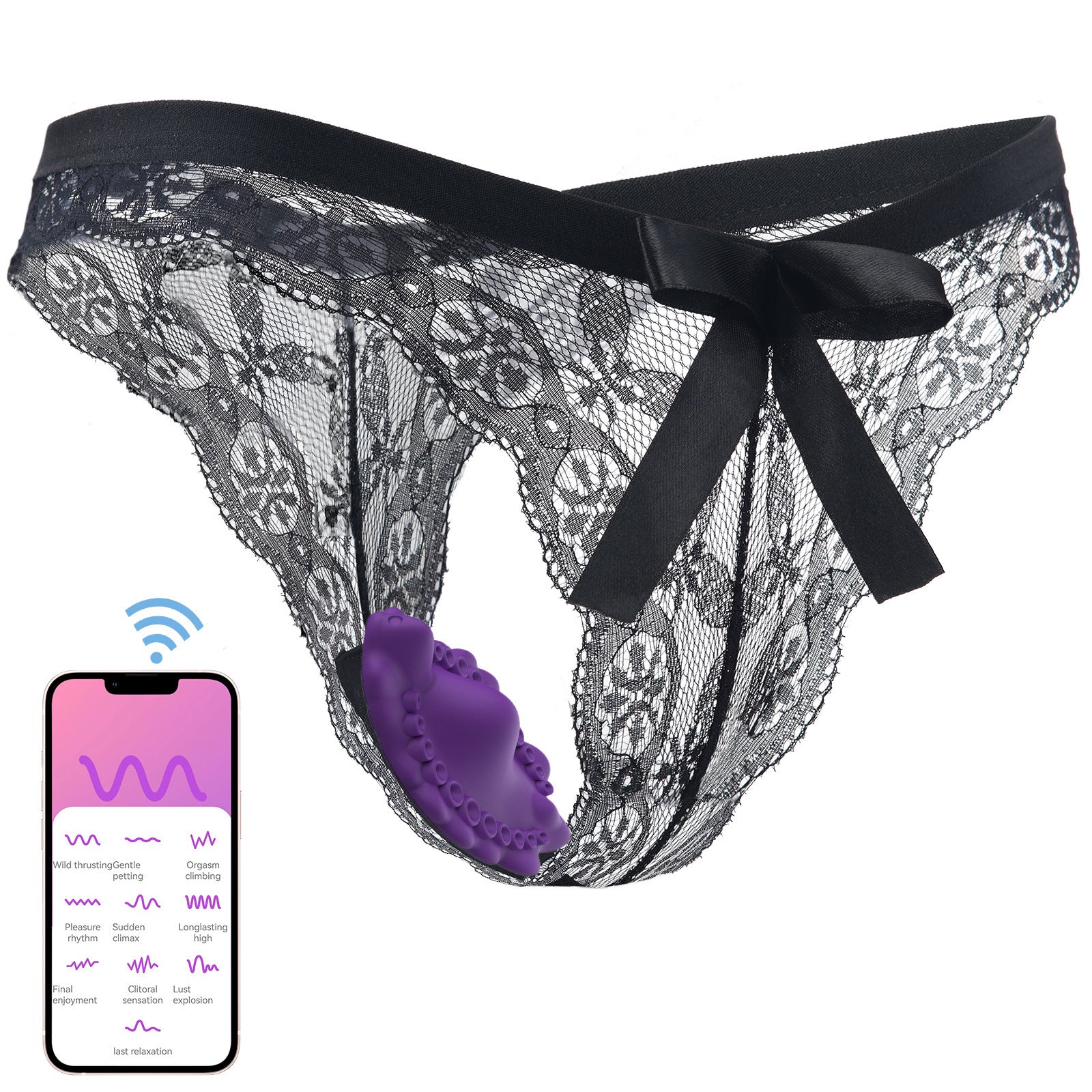 Echoyne™ App-Controlled Lingerie – ABS Plastic for Discreet Public Play – Lingerie & Apparel