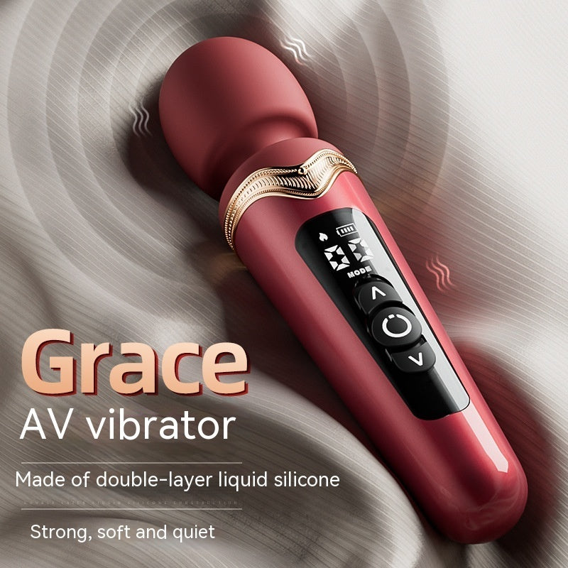 Xenoyxa™ Multi-Speed AV Wand Vibrator – Silicone for G-Spot Precision – Vibrators