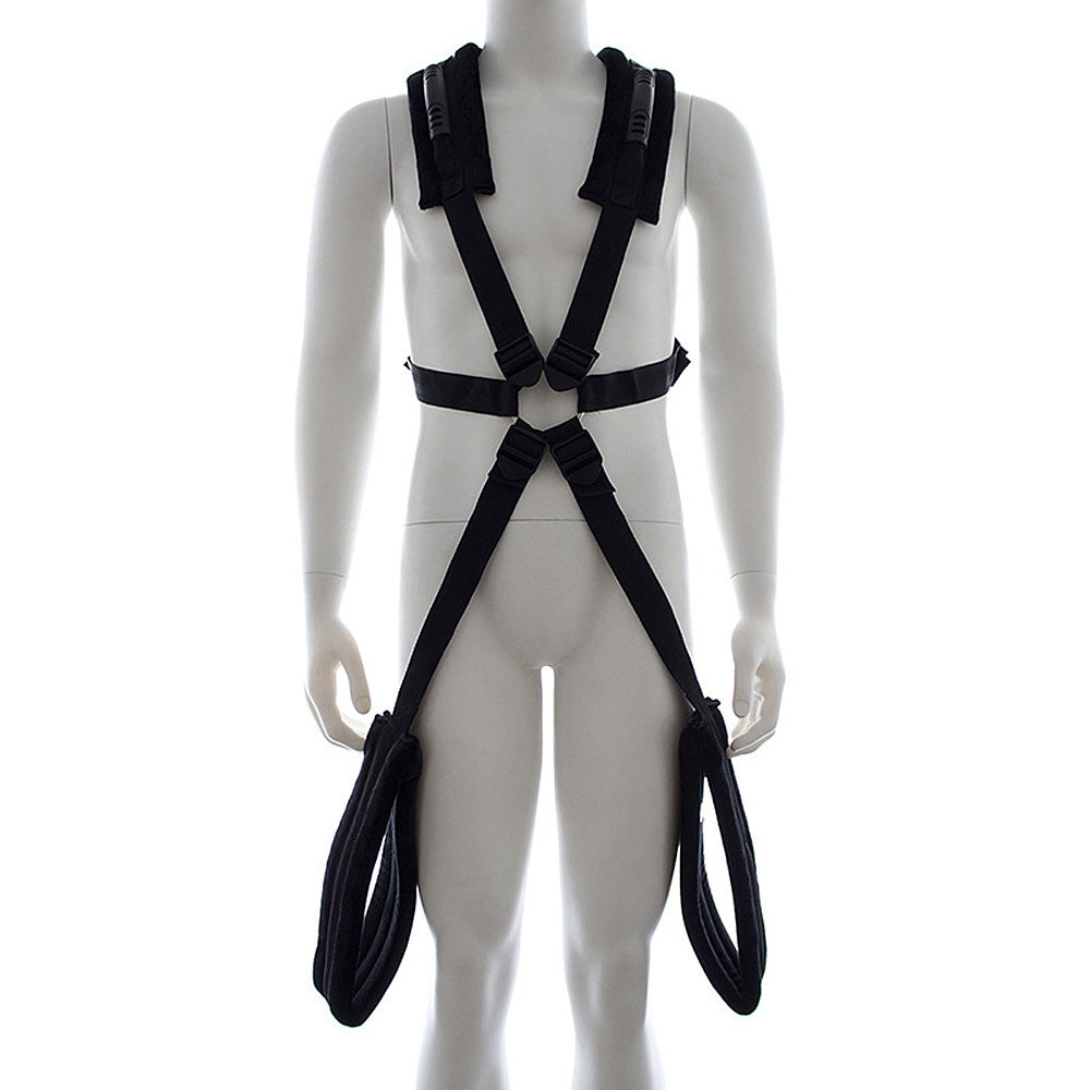 Mythity™ Ergonomic Harness – Black for Fantasy Roleplay – Bondage & Restraints