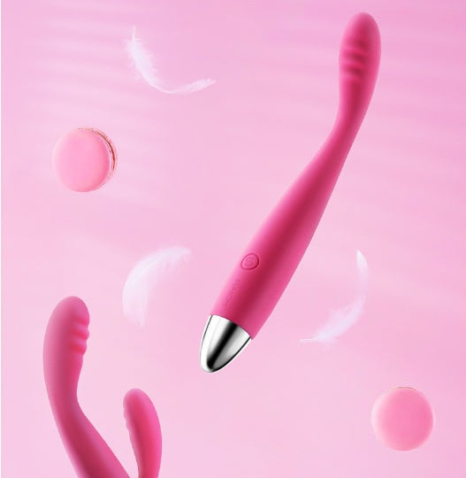 Nanoyne™ Temperature-Play Ready AV Wand Vibrator – Silicone for Discreet Public Play – Vibrators