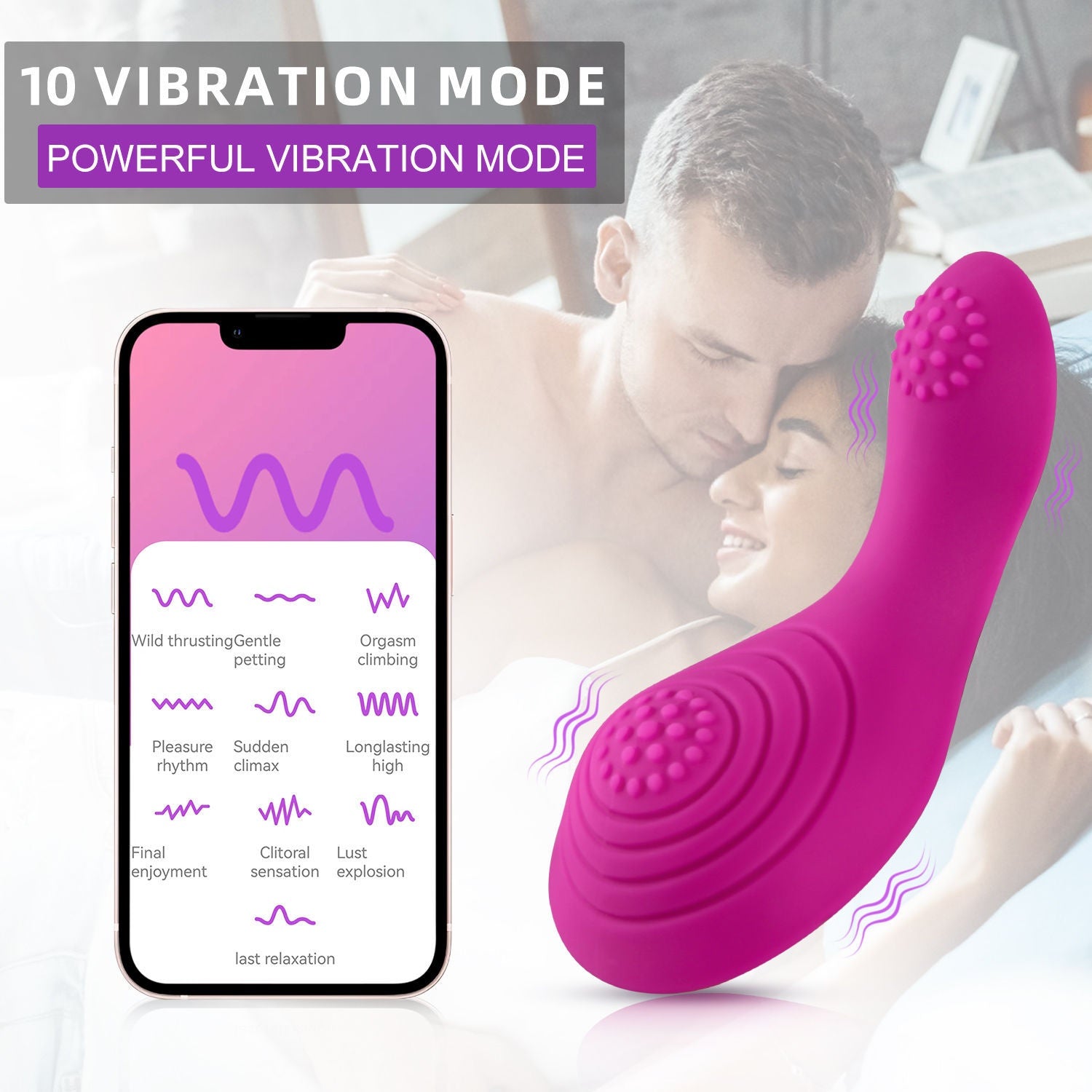 Echoyne™ App-Controlled Lingerie – ABS Plastic for Discreet Public Play – Lingerie & Apparel