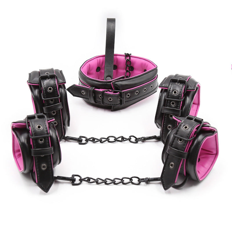 Lunaion™ Adjustable Massager – Leather for Sensory Immersion – Bondage & Restraints