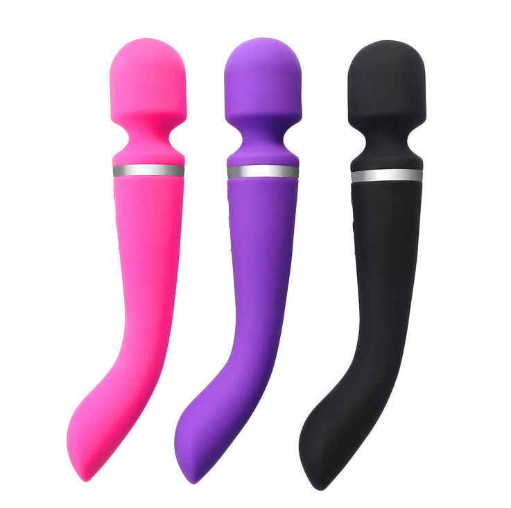 Nanoium™ Travel-Friendly AV Wand Vibrator – Silicone for Couples Teasing – Vibrators