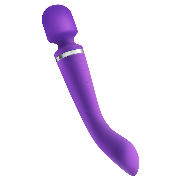 Nanoium™ Travel-Friendly AV Wand Vibrator – Silicone for Couples Teasing – Vibrators