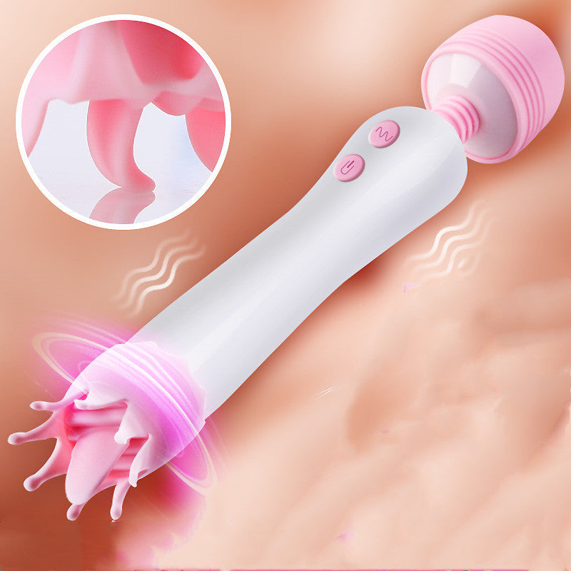 Gloworia™ Travel-Friendly AV Wand Vibrator – Lycra for Self-Care Ritual – Vibrators