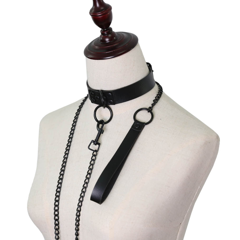 Echoestra™ App-Controlled Massager – Leather for Targeted Muscle Relaxation – Bondage & Restraints