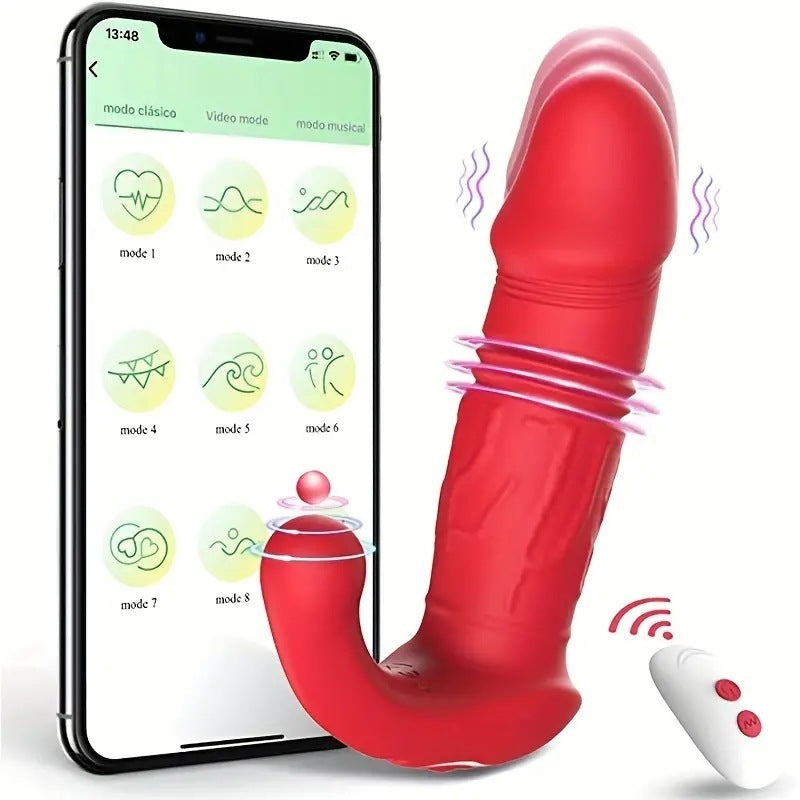 Ariaique™ App-Controlled AV Wand Vibrator – Silicone for G-Spot Precision – Vibrators