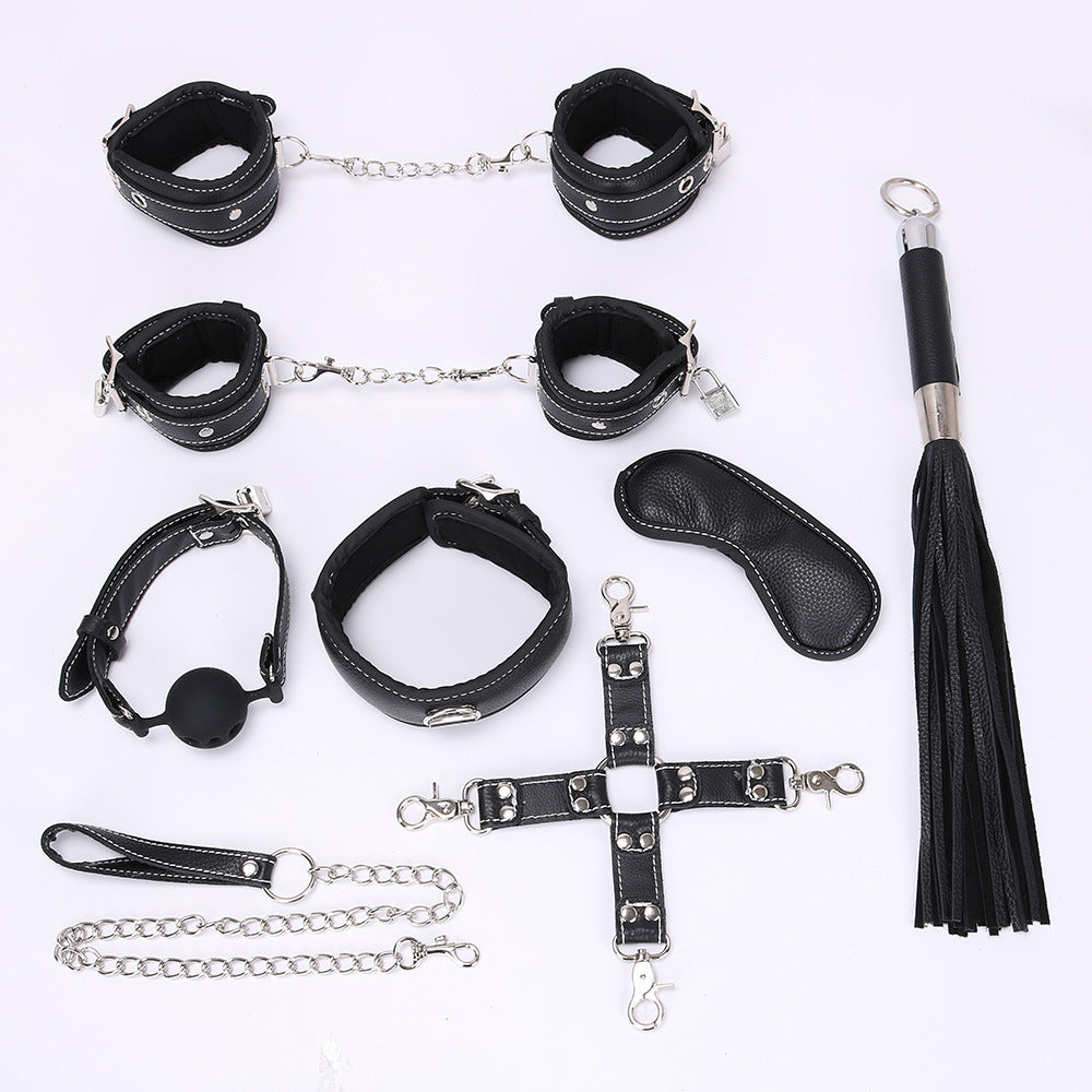 Orionestra™ Temperature-Play Ready Ball Gag – Leather for Fantasy Roleplay – Bondage & Restraints