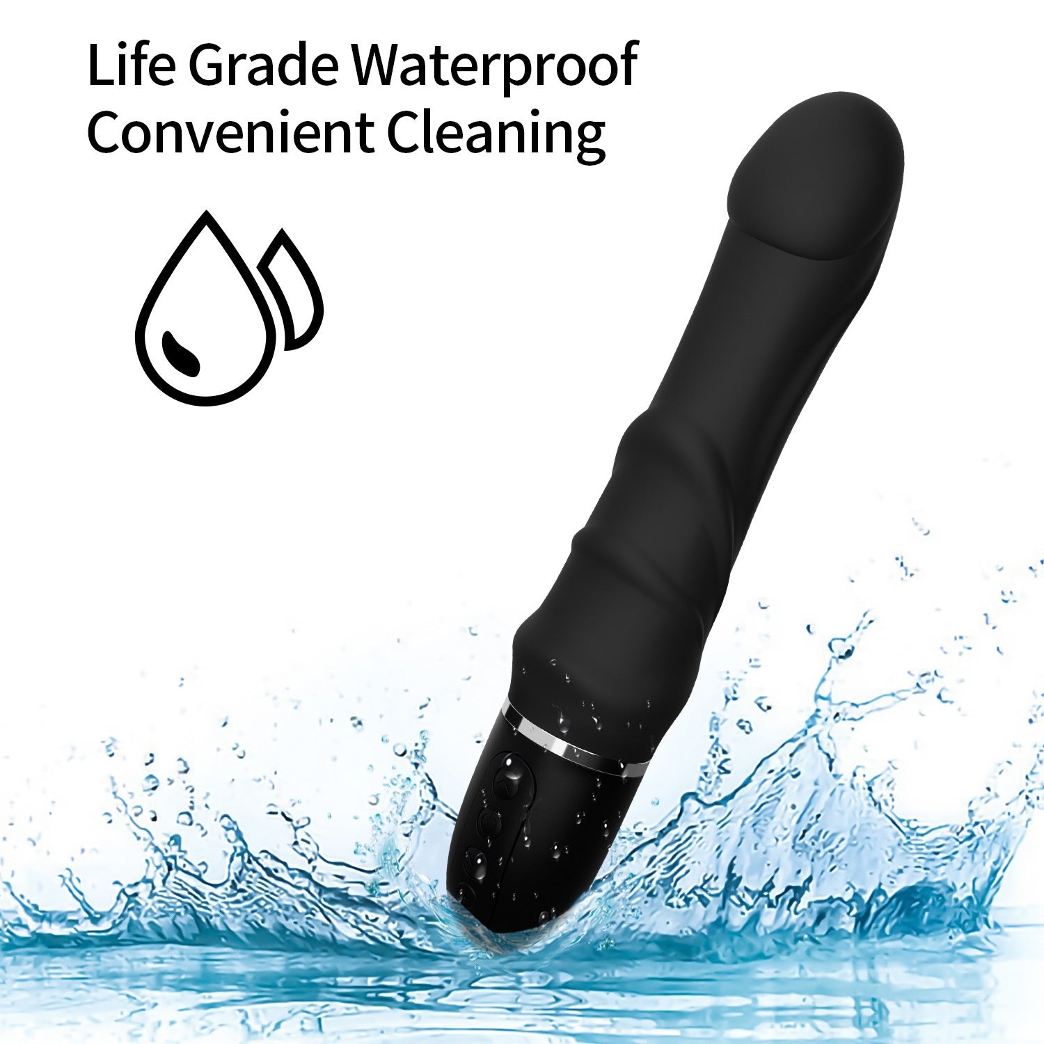 Helioestra™ Multi-Speed AV Wand Vibrator – Silicone for Couples Teasing – Vibrators