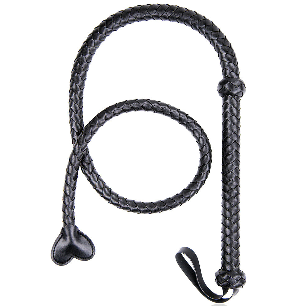 Sensify™ USB-Rechargeable Massager – Leather for Self-Care Ritual – Bondage & Restraints