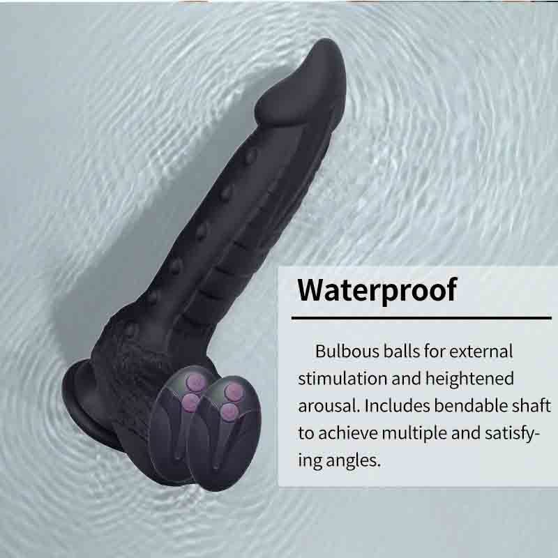 Novaique™ Dual-Action Massager – Silicone for Couples Teasing – Couples' Toys