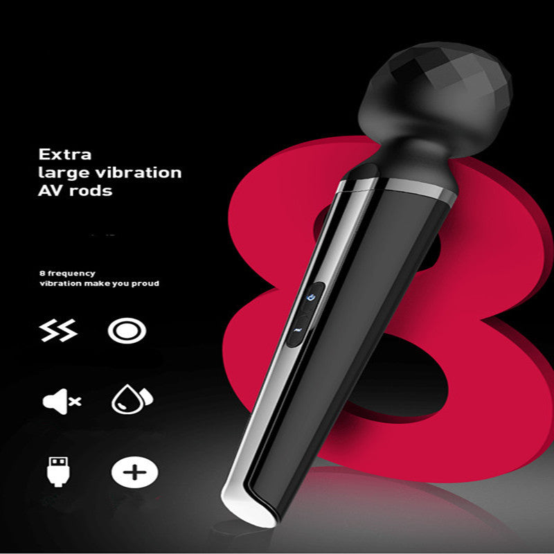 Orionique™ Wireless AV Wand Vibrator – Clear for Targeted Muscle Relaxation – Vibrators