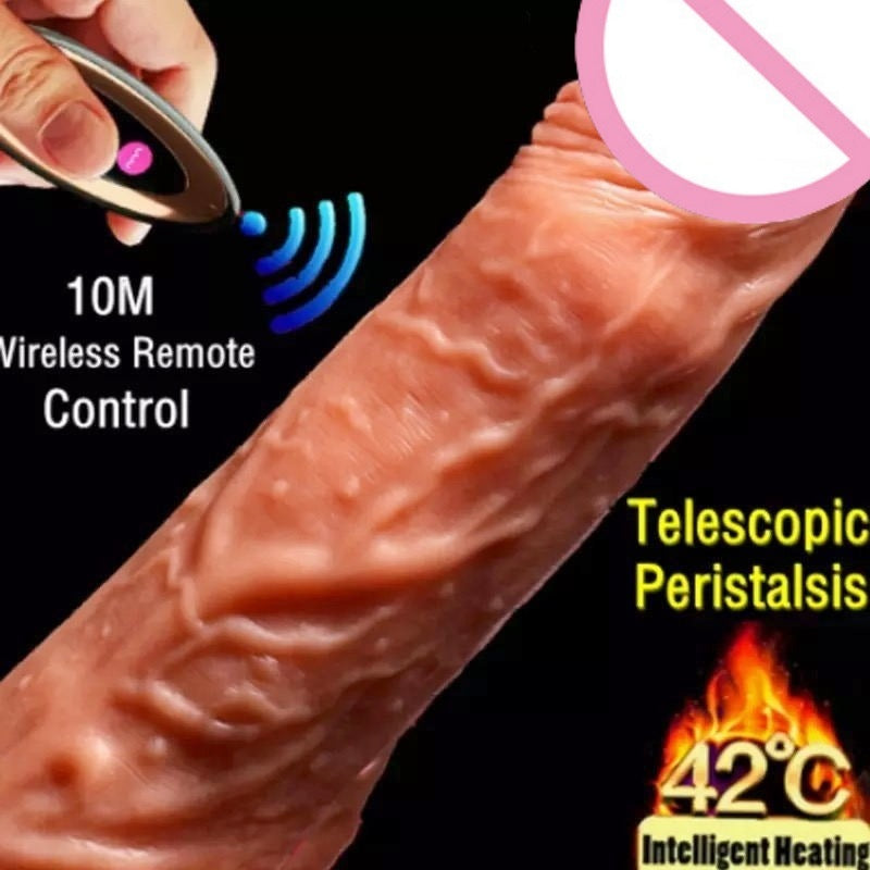 Zenelle™ Wireless Realistic Dildo – Silicone for Hands-Free Stimulation – Dildos