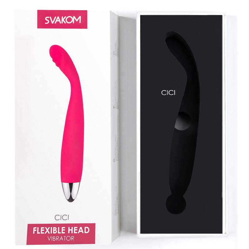 Nanoyne™ Temperature-Play Ready AV Wand Vibrator – Silicone for Discreet Public Play – Vibrators