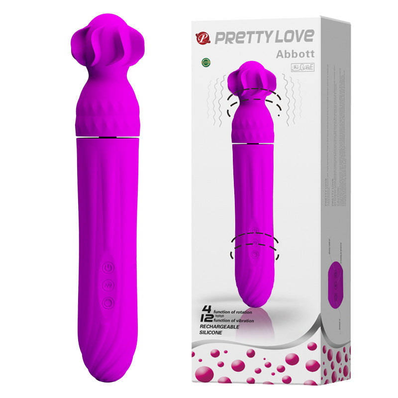 Novaulate™ Dual-Action Massager – Silicone for Hands-Free Stimulation – Lubes & Essentials