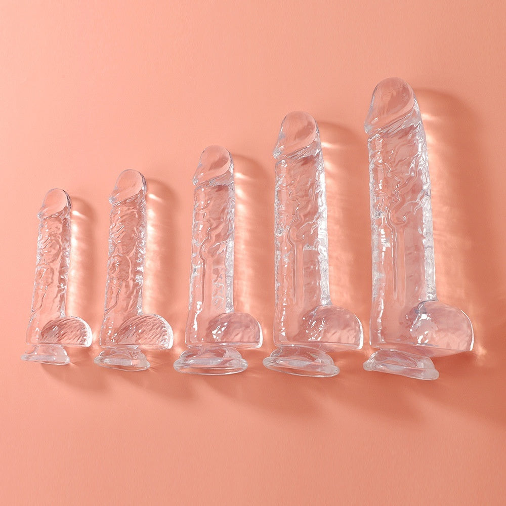 Driftesis™ Waterproof Realistic Dildo – Crystal for Partner Teasing – Dildos