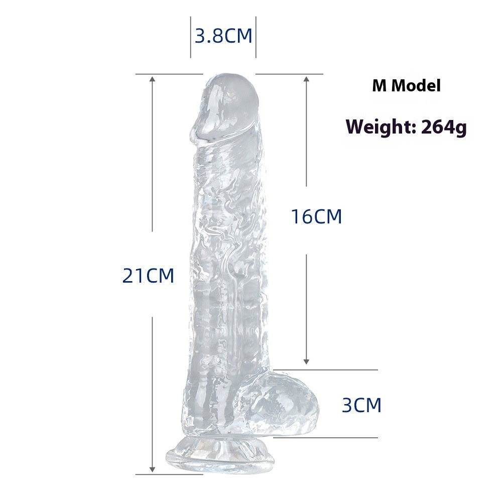 Driftesis™ Waterproof Realistic Dildo – Crystal for Partner Teasing – Dildos