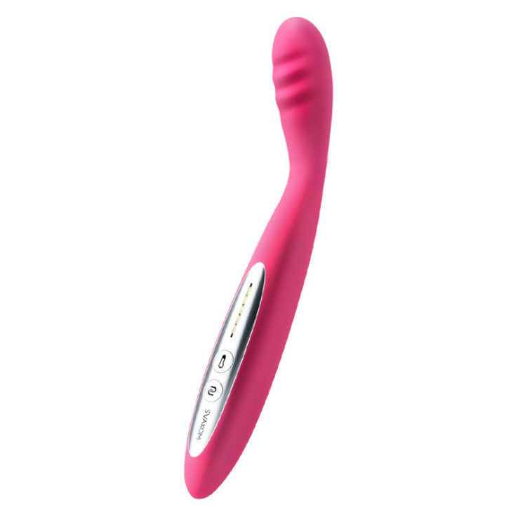 Nanoyne™ Temperature-Play Ready AV Wand Vibrator – Silicone for Discreet Public Play – Vibrators