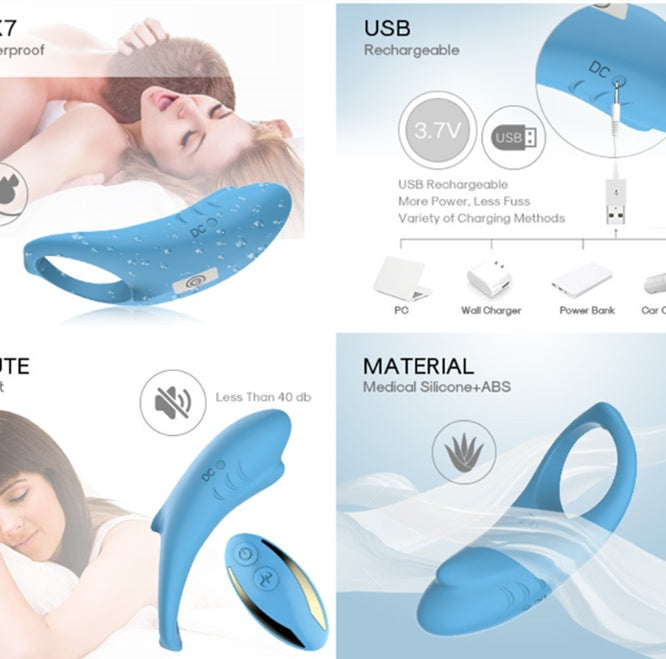 Xtraion™ Multi-Speed Panty Vibrator – Clear for Discreet Public Play – Vibrators