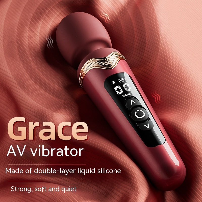Xenoyxa™ Multi-Speed AV Wand Vibrator – Silicone for G-Spot Precision – Vibrators