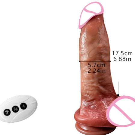 Nexity™ Travel-Friendly Realistic Dildo – Silicone for Temperature Play – Dildos